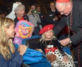 2013 Lourdes Pilgrimage - SUNDAY Cardinal Dolan Presents Malades Medals Pius X (38/71)